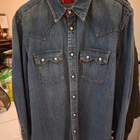 camicia jeans uomo levis