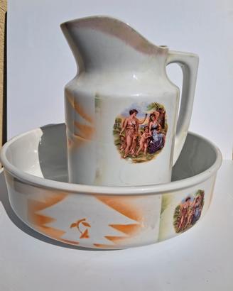 Raffinato Set da Lavabo d’Epoca