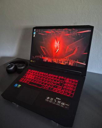 Acer nitro 5 rtx3050 17,3" gaming laptop/PC