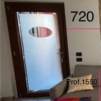 Porta ingresso in PVC