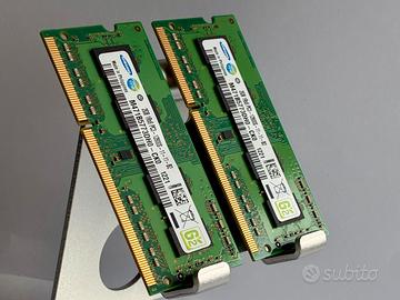 Samsung 4GB (2×2GB) ddr3 SO-DIMM 1600 MHz