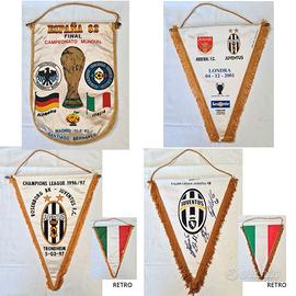 GAGLIARDETTI CALCISTICI DA VERO TIFOSO