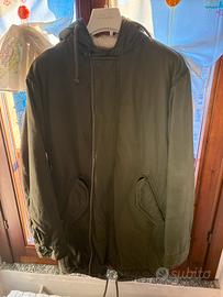 Parka uomo verde