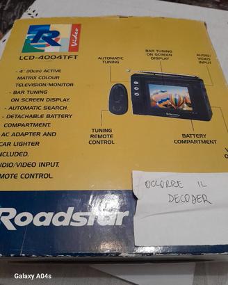 tv portatile  LCD  
