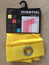 Tenda/tendaggio, NUOVO, giallo.