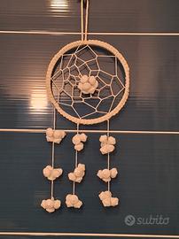 Acchiappasogni con perline floreali