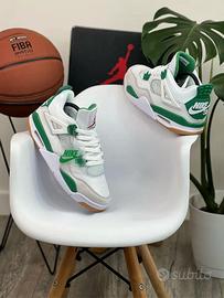 Jordan 4 Retro SB Verde Bianco Taglia 43