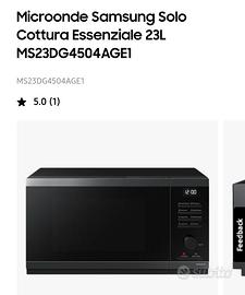 Forno microonde Samsung 23 LT nuovo