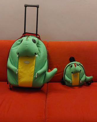 Trolley + zainetto SAMSONITE