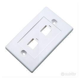 Intellinet Placca porta frutti 2 posti mod. 503.