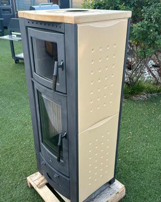 stufa piazzetta LEGNA con forno