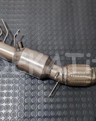 DOWNPIPE INOX 100 O 200 CELLE BMW B47 2.0 190CV E6