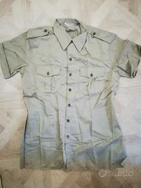 camicie militari E.I. anni 80 manica corta