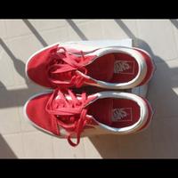 Scarpe marca Vans rosse e rosa N. 39