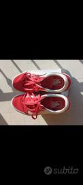 Scarpe marca Vans rosse e rosa N. 39