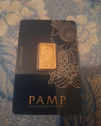 lingotto da 5g pamp 24k