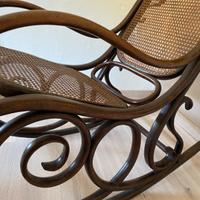 Sedia a Dondolo vintage