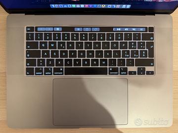 MacBook Pro 16" 2019 - 512 gb con Touch Bar