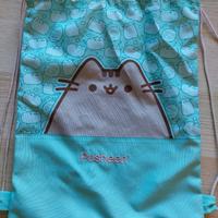 sacca e zaino peloso Pusheen 