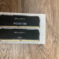 Crucial Ballistix - 16 GB RAM -  3000 mHz.