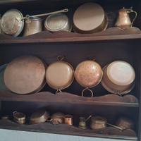 Pentole rame d'epoca