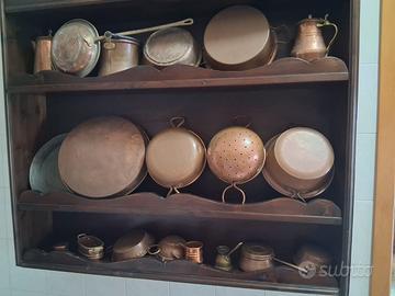 Pentole rame d'epoca