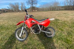 moto per bambini lem 50cc colore rosso fuoco