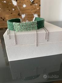 Bracciale bijoux in tessitura