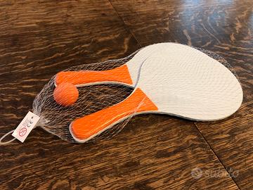 Racchette in legno da spiaggia