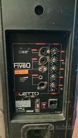 3 casse Montarbo + mixer + stativi