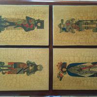 Tavole in legno laccate 