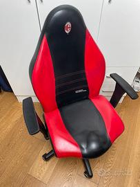 Sedia gaming / ufficio AC Milan - Lino Sonego