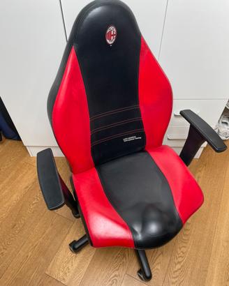 Sedia gaming / ufficio AC Milan - Lino Sonego