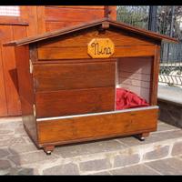 Cuccia per cani in legno massello NUOVA