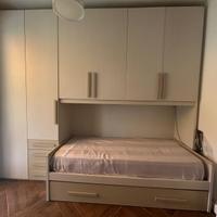 Camera cameretta a ponte doppio letto