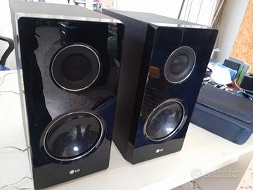 Coppia Casse stereo HIFI 2 vie 100 watt