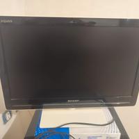 tv lcd da 21 sharp aquos