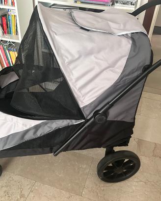 Passeggino per cani taglia media Pawhut