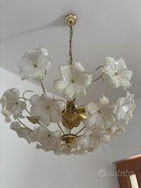 Lampadario floreale