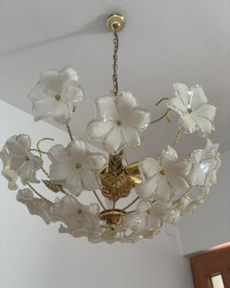 Lampadario floreale