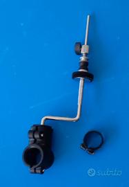 Supporto rack per coppia di piatti Hi-Hat +memoria