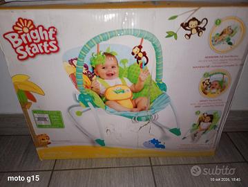 Bright starts sdraietta neonati 3 in 1