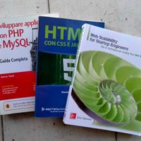 Blocco 3 libri sviluppatore web