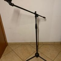 Microfono+asta+filtro