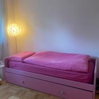 Letto singolo con secondo letto estraibile