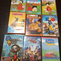 Lotto 9 dvd film per bambini