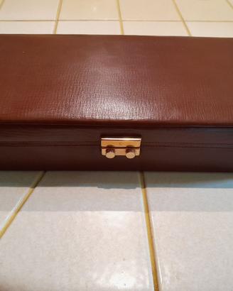 Necessaire maschile in pelle