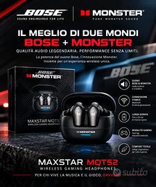 Auricolari Bose Monster MQT52 colore Nero  