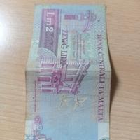 Banconota 2 liri Maltesi del 1967