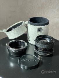 Obiettivo Zeiss Planar 50mm 1,4 Contax / Yashica